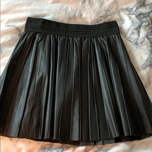 Parker NY leather skirt